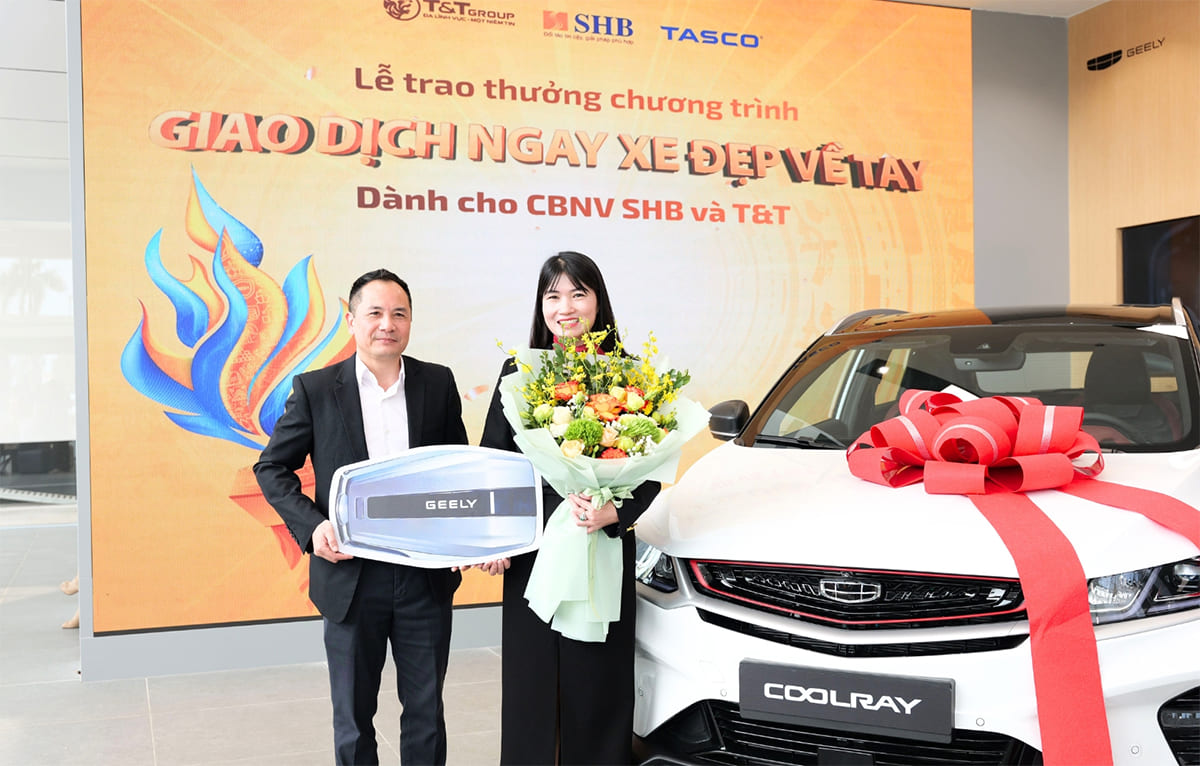 Geely Coolray và người sở hữu đặc biệt giải thưởng đặc biệt