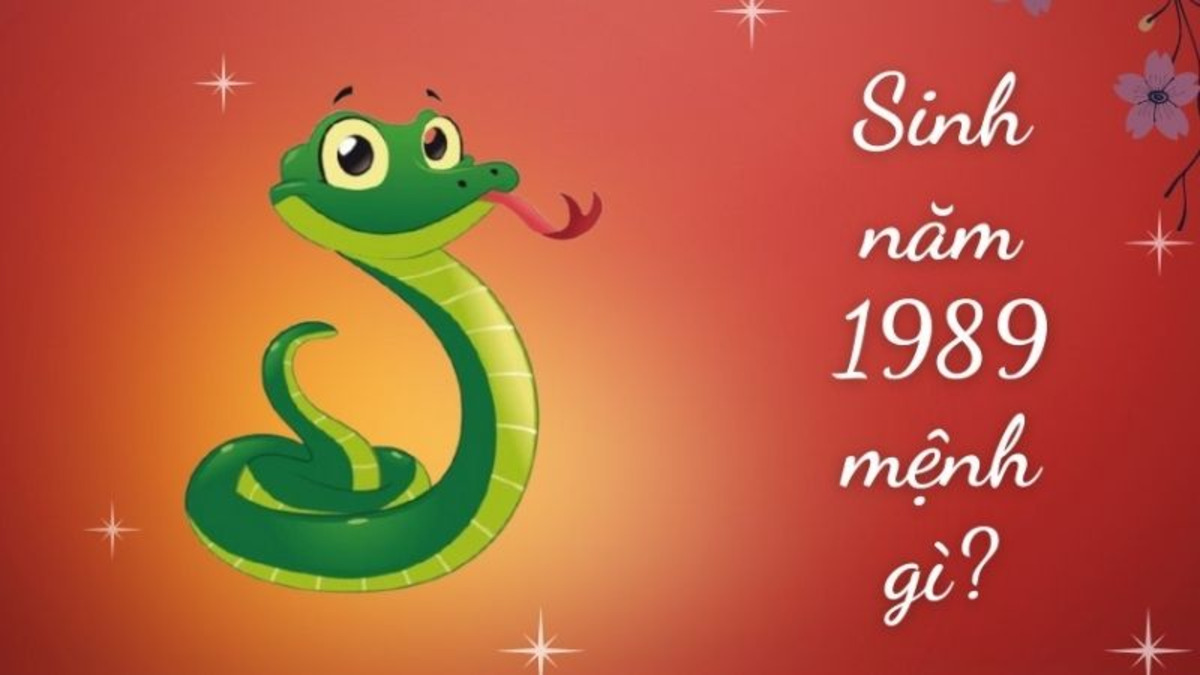 Người sinh năm 1989 (Kỷ Tỵ) thuộc mệnh Mộc - Đại Lâm Mộc