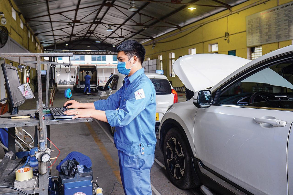 Đăng kiểm là quy trình bắt buộc trước khi xe được lưu hành trên đường 