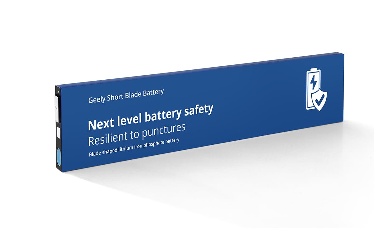 Công nghệ pin lưỡi ngắn Geely